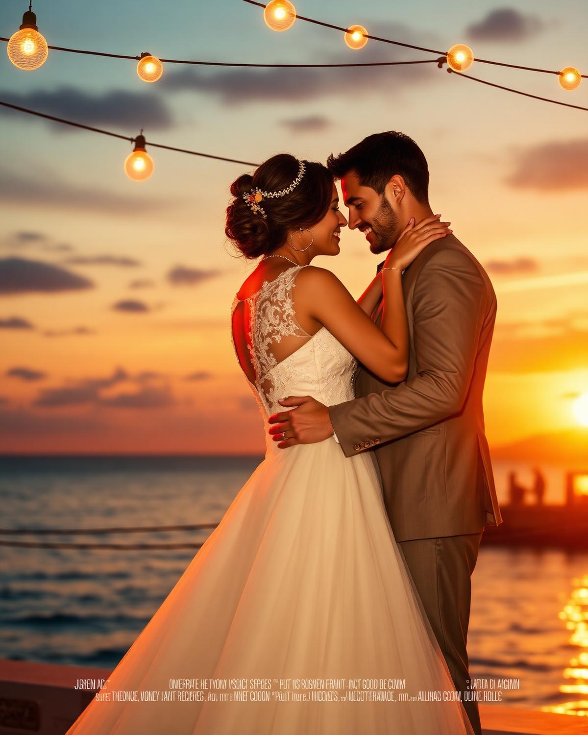 Vows Under the String Lights